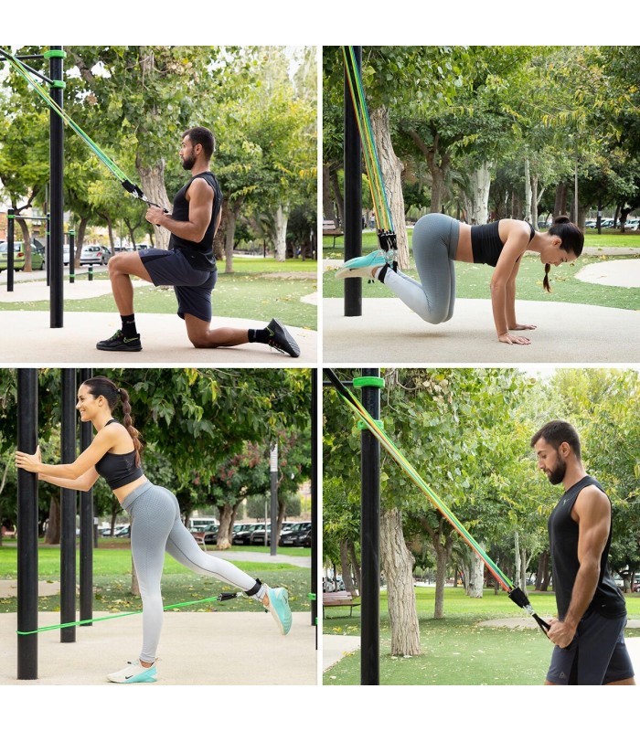 Bandes de résistance fitness 💪 | kit complet durable