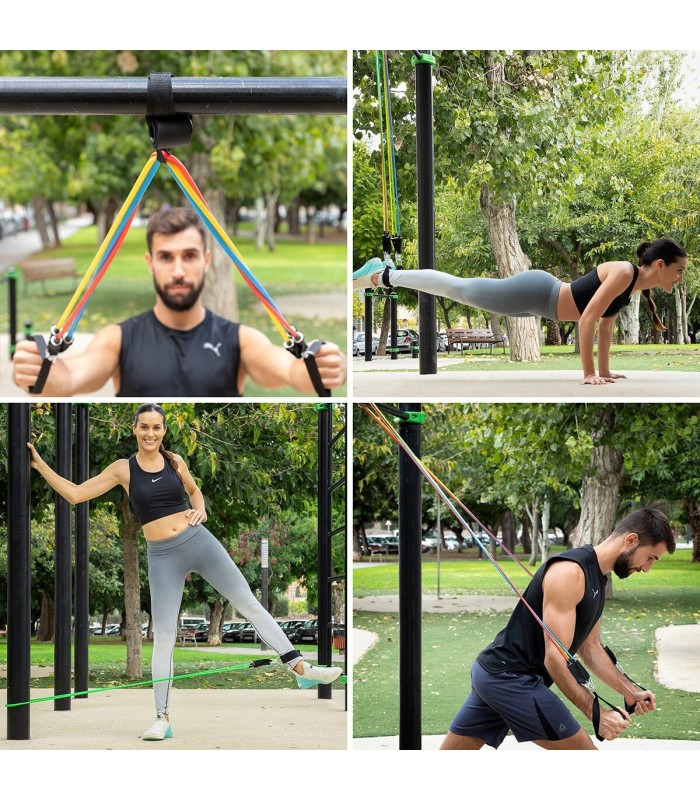 Bandes de résistance fitness 💪 | kit complet durable