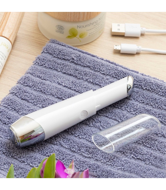 Appareil de Massage Oculaire Anti-âge avec Photothérapie, Thermothérapie et Vibrothérapie Therey InnovaGoods