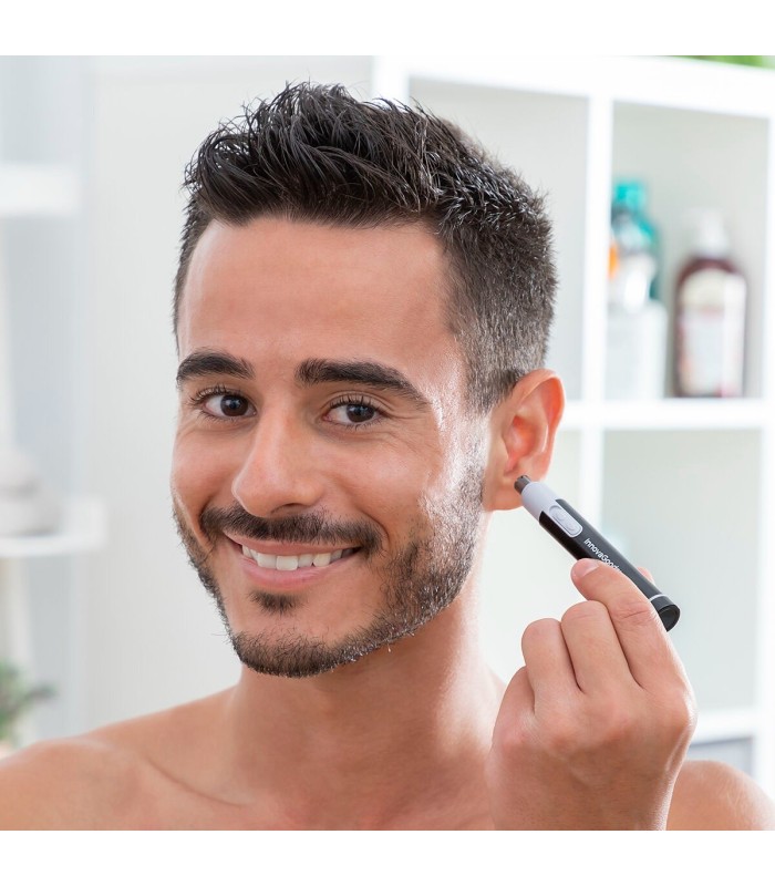 Rasoir nez et oreille ✂️ | inox, compact - usage quotidien | fiable