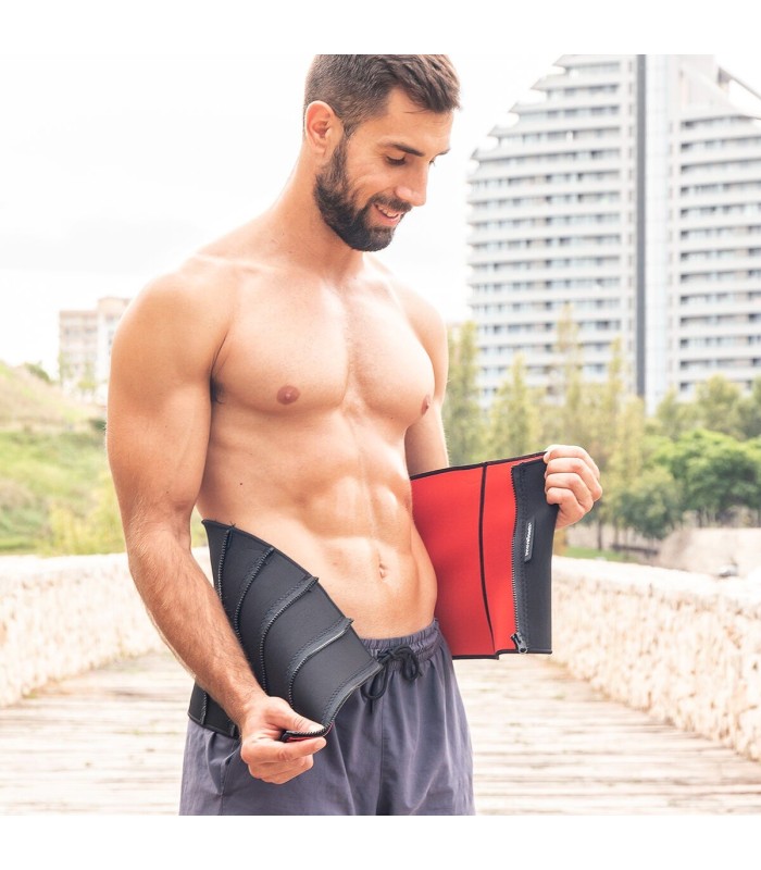 Gaine de sport amincissante 🔥 | néoprène noir – sportifs