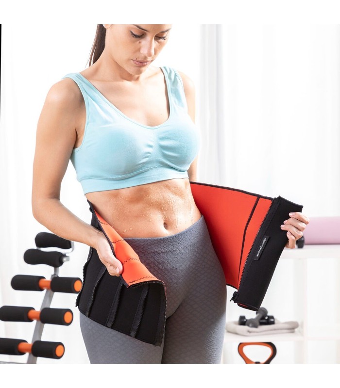 Gaine de sport amincissante 🔥 | néoprène noir – sportifs