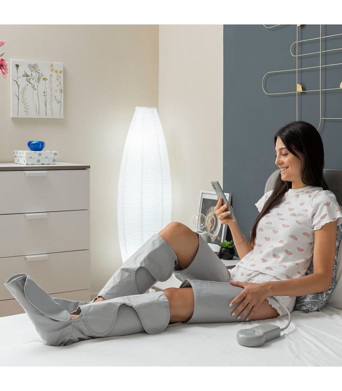 Masseur jambes compression air 🦵 - Récupération sportive