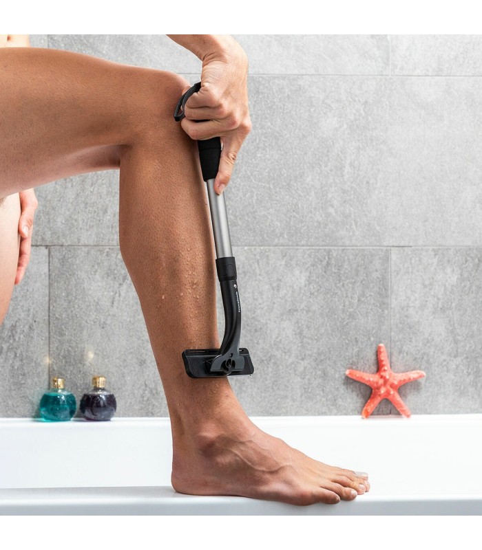 Rasoir pour le Corps avec Manche Extensible en Aluminium Extaver InnovaGoods