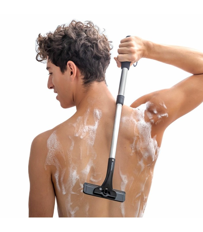Rasoir pour le Corps avec Manche Extensible en Aluminium