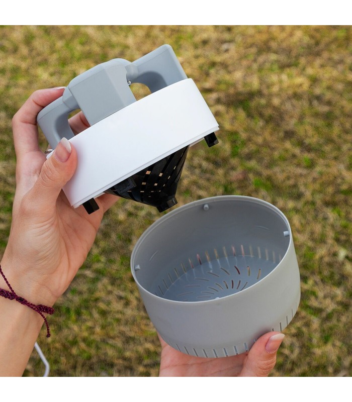 Lampe anti-moustiques à aspiration KL Silen InnovaGoods