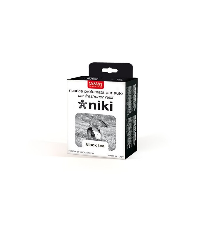 Recharge pour diffuseur voiture Niki black tea - Mr and Mrs Fragrance