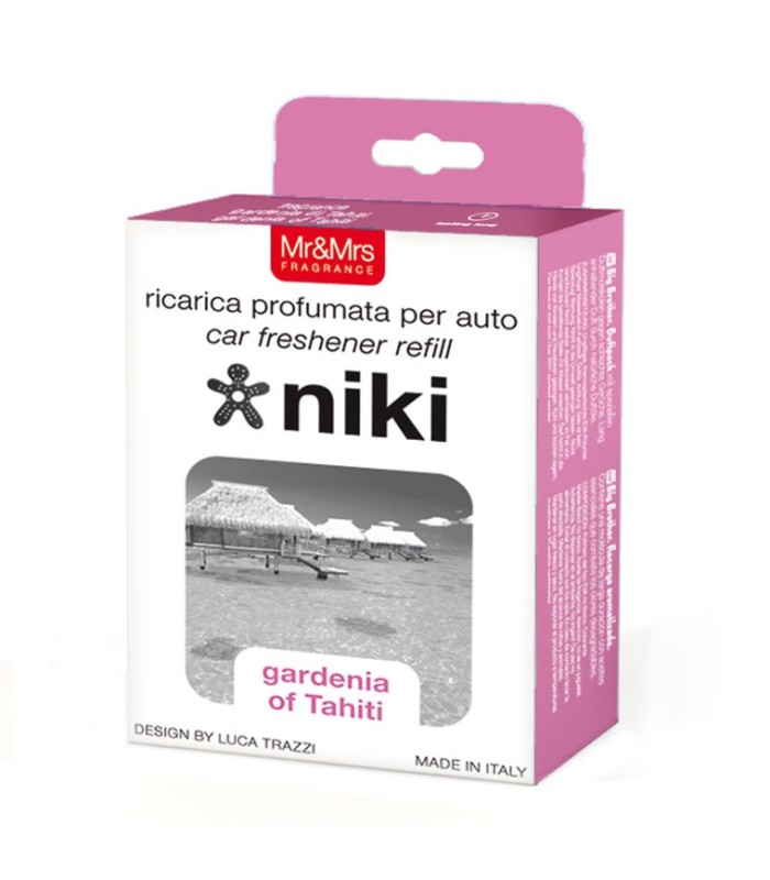 Recharge pour diffuseur voiture Niki gardenia of tahiti - Mr and Mrs Fragrance