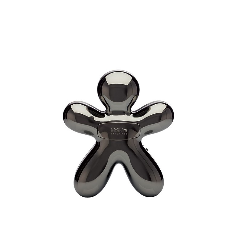 Diffuseur de parfum + enceinte Bluetooth George métal gris, Mr and Mrs Fragrance