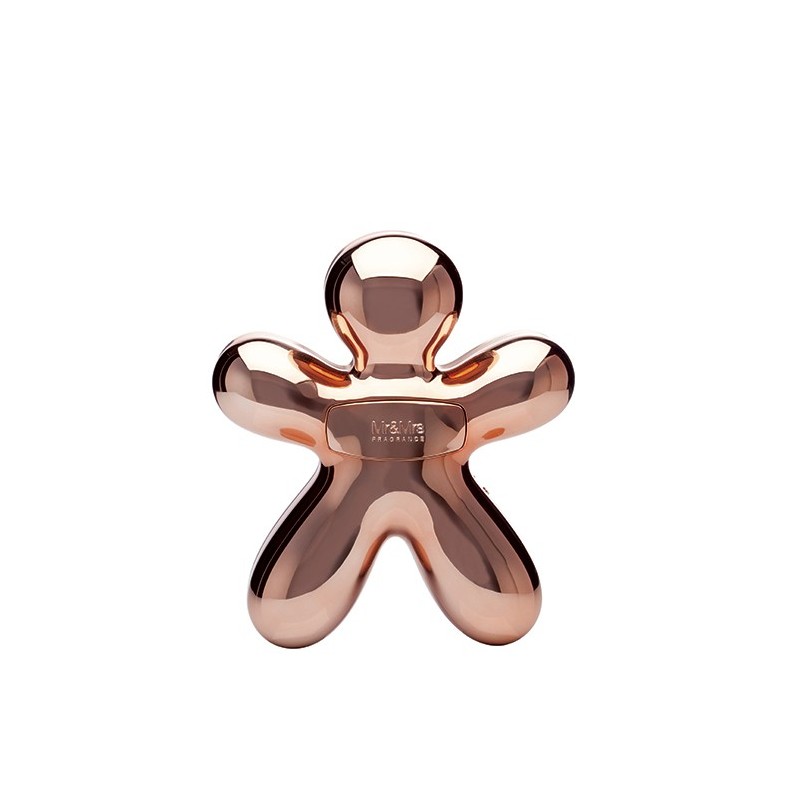 Diffuseur de parfum + enceinte Bluetooth George métal rose