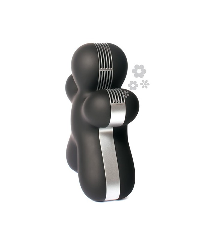 Diffuseur de parfum + enceinte Bluetooth George noir - Mr and Mrs Fragrance