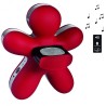 Diffuseur de parfum + enceinte Bluetooth George rouge - Mr and Mrs Fragrance