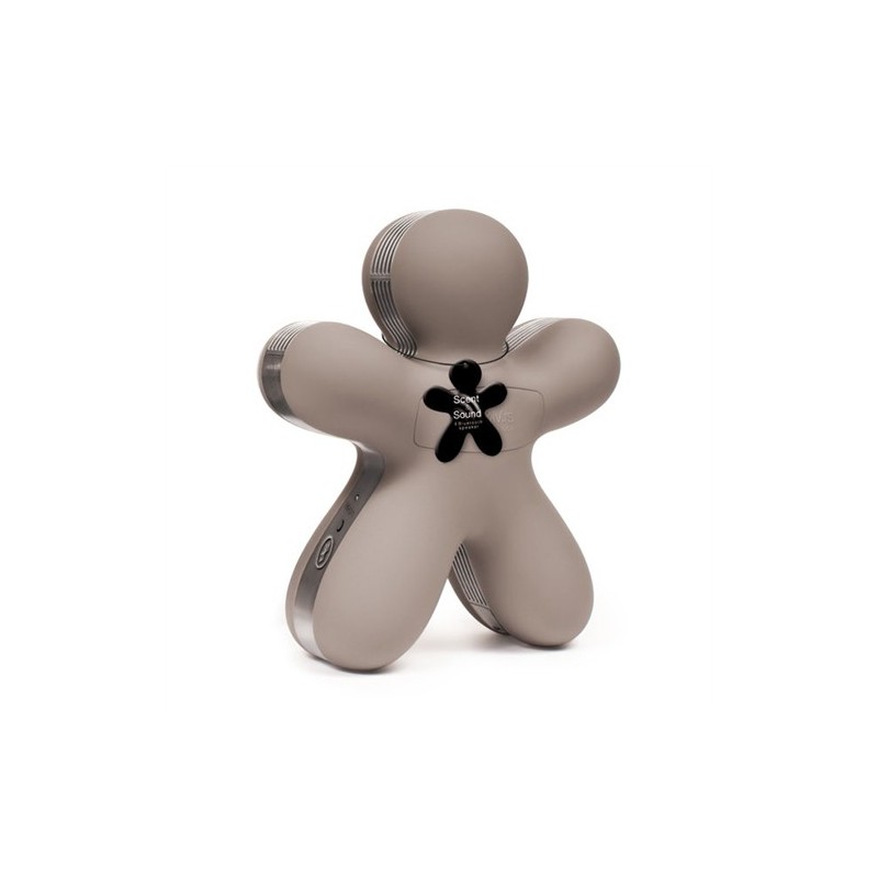 Diffuseur de parfum + enceinte Bluetooth George taupe - Mr and Mrs Fragrance