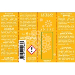 Concentré de parfum Ambre