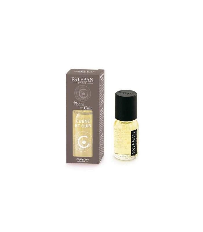 Concentré de parfum Ebène et Cuir, Esteban