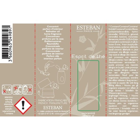Concentré de parfum Esprit de Thé