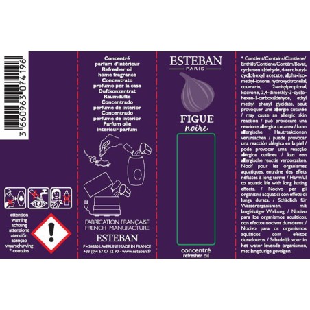 Concentré de parfum Figue Noire