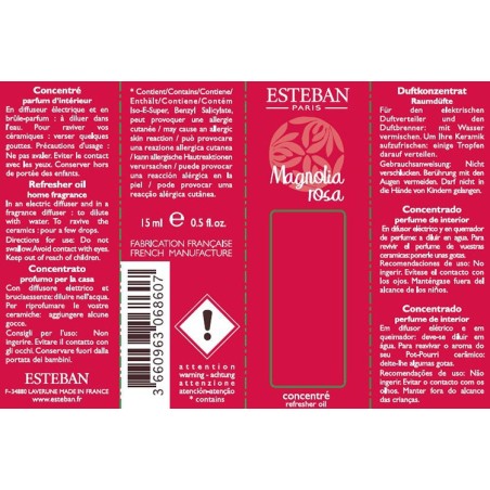 Concentré de parfum Magnolia Rose
