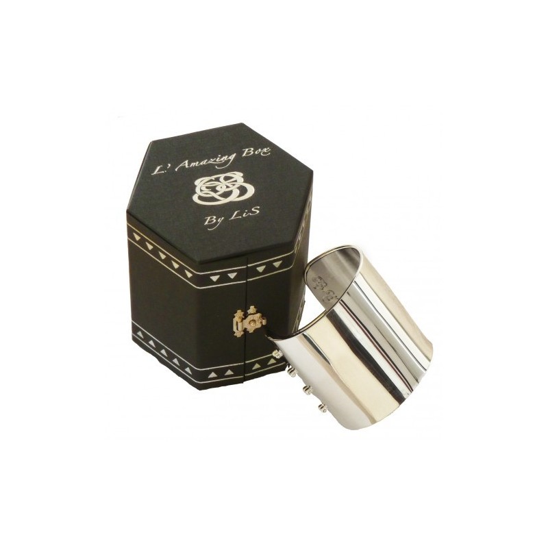 Manchette large argent