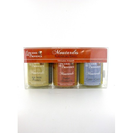 Coffret moutarde "Autour des Epices"