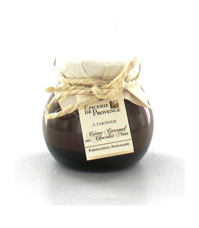 A tartiner crème caramel au chocolat noir