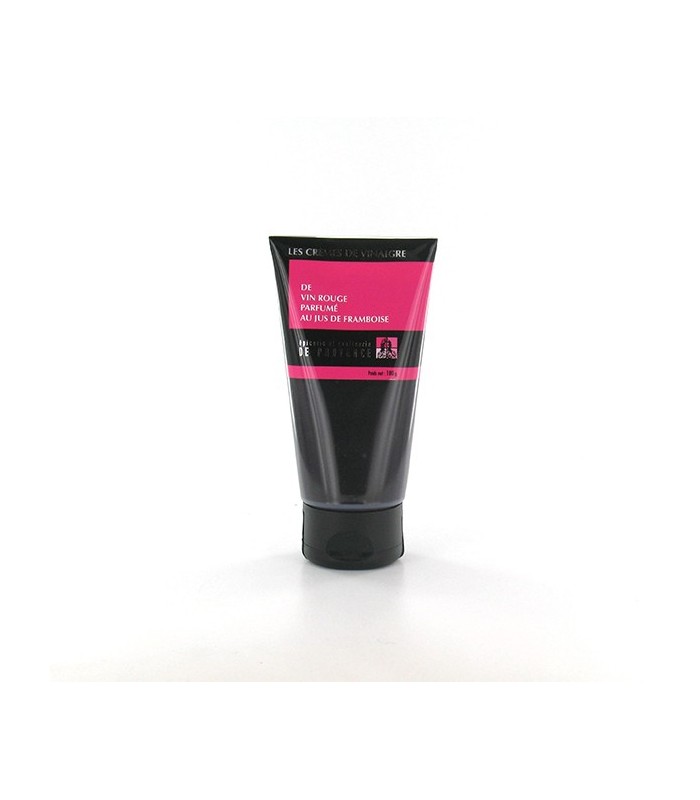 Crème de vinaigre de vin rouge parfumé au jus de framboise