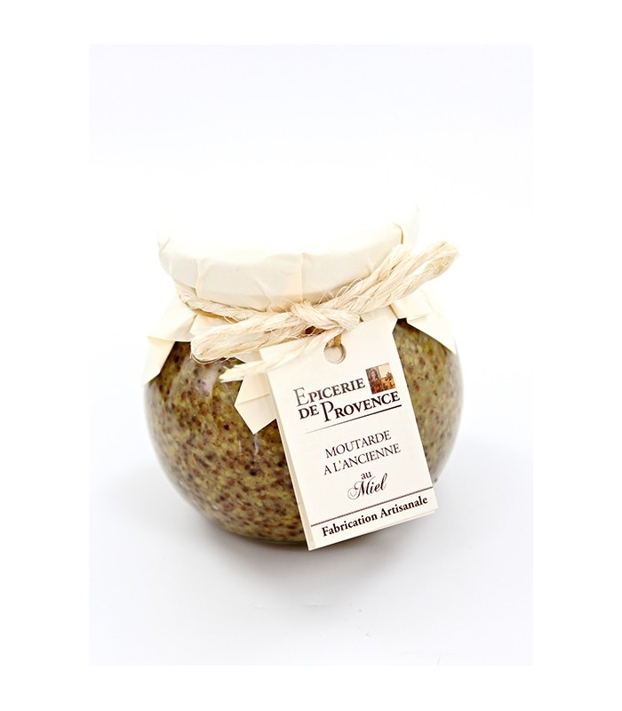 Moutarde à l'ancienne au miel
