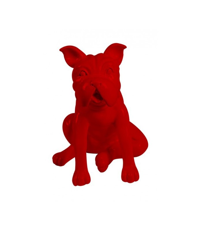 Bulldog français rouge