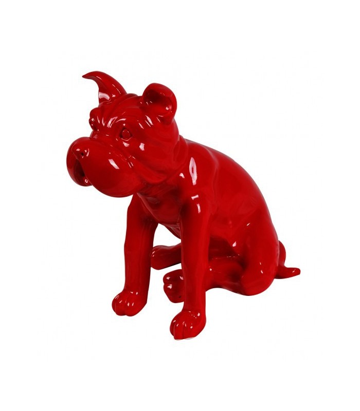 Bulldog français rouge