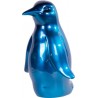 Pingouin bleu métal