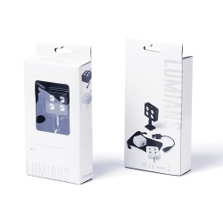 Flash lumière pour téléphone noir