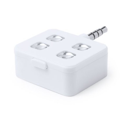 Flash lumière pour téléphone blanc
