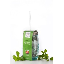 Thé vert glacé menthe