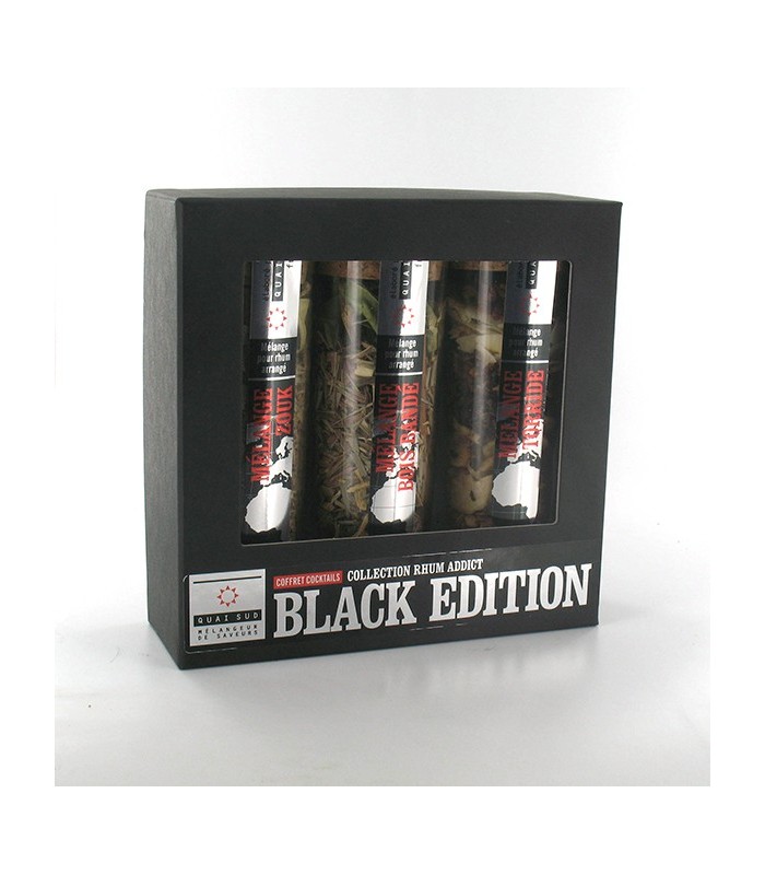 Coffret Rhum Addict Black edition