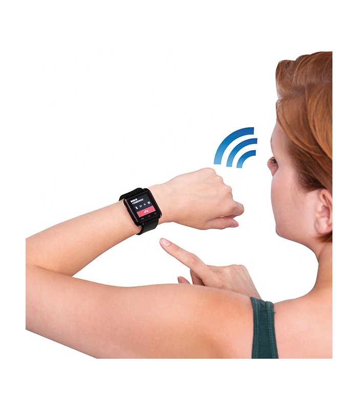 Montre connectée, noir