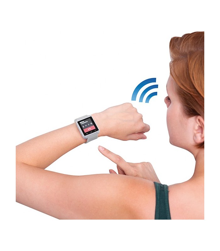 Montre connectée, blanc