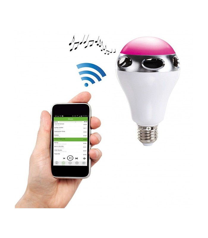 Haut-parleur Ampoule LED