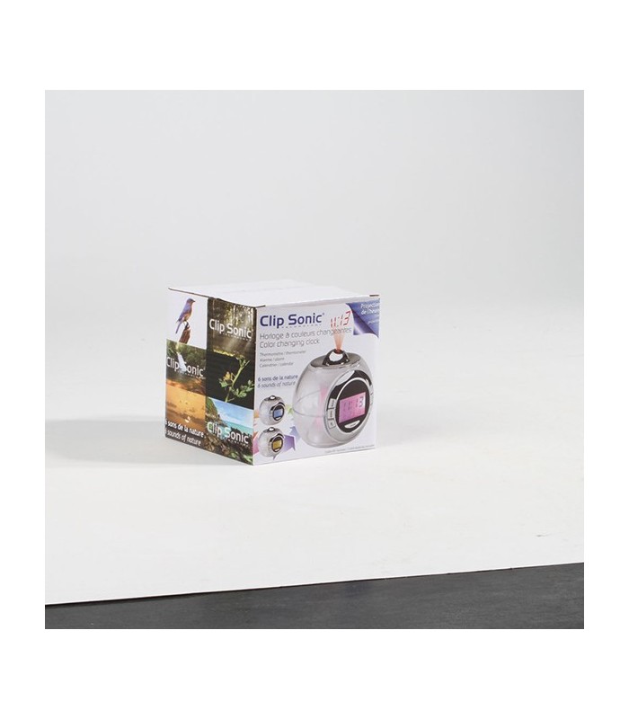 Horloge à couleurs changeantes