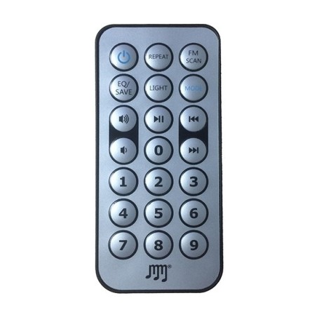 Enceinte Bluetooth radio réveil en bois