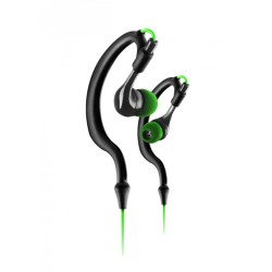 Ecouteurs étanches noir et vert