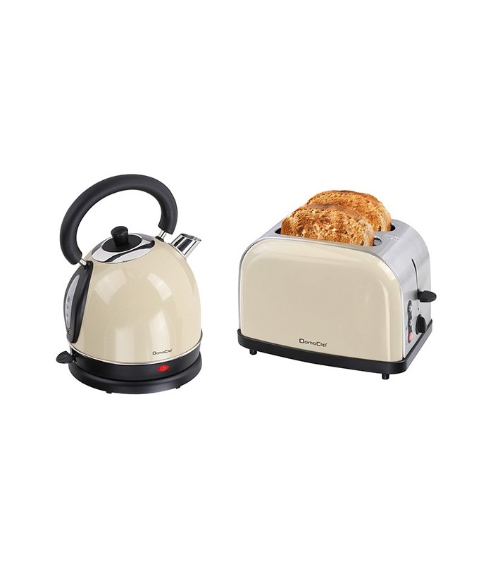 Set petit déjeuner vintage beige