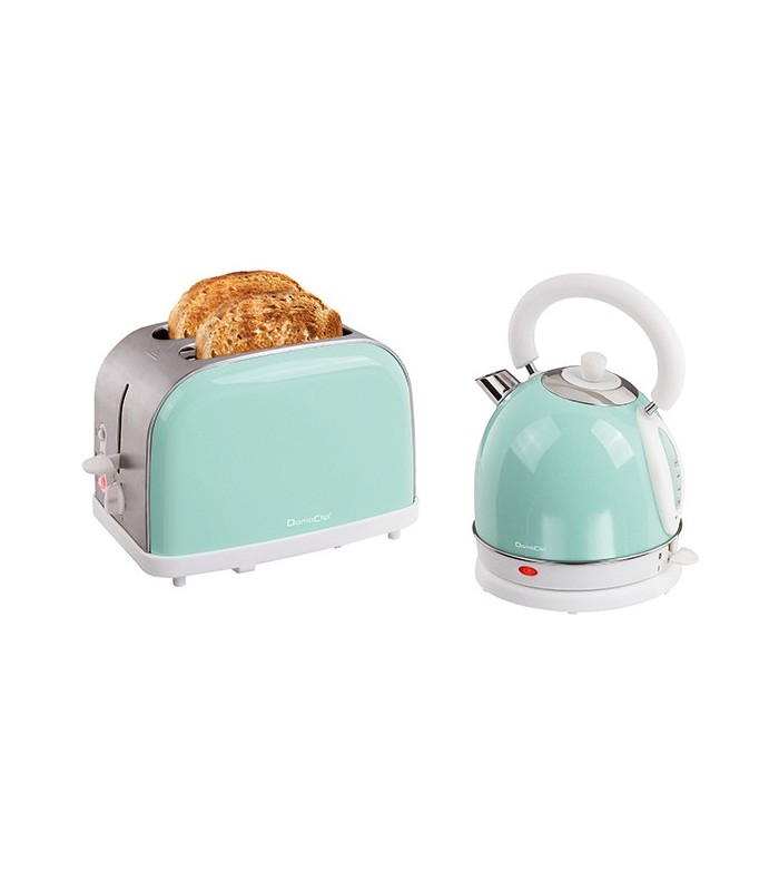 Set petit déjeuner vintage vert