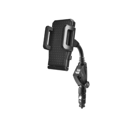 Support chargeur voiture universel 2 USB