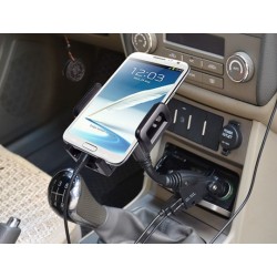 Support chargeur voiture universel 2 USB
