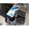 Support chargeur voiture universel 2 USB