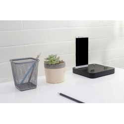 Station de chargement universelle 4 ports, noir