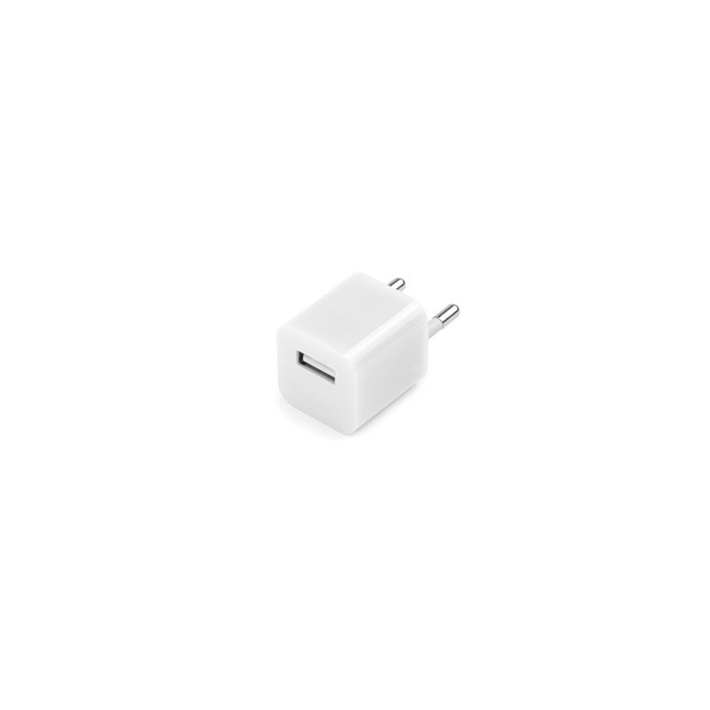 Mini chargeur USB blanc