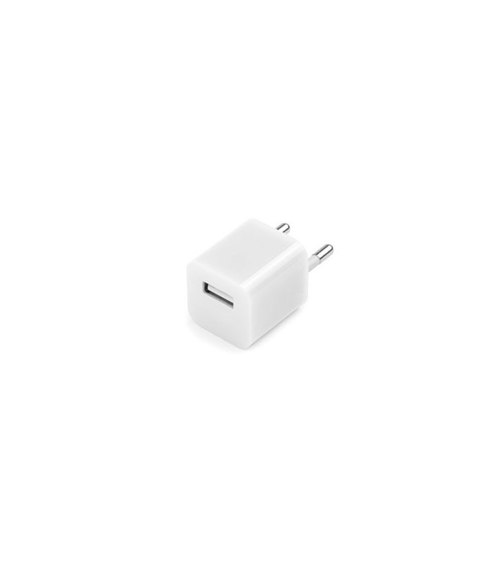 Mini chargeur USB blanc