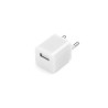 Mini chargeur USB blanc