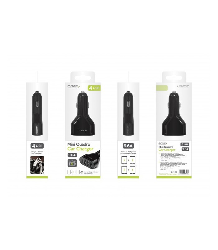 Chargeur allume cigare 4 USB